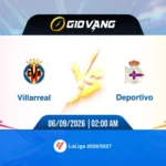 Soi kèo Villarreal vs Deportivo 02h00 ngày 06/9/2026 – La Liga
